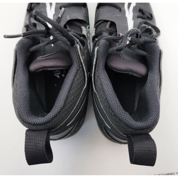 Nike Alpha Menace Pro 3 CT6649-010 Mens 11 Sneakers Black Gray Football Cleats main image 4